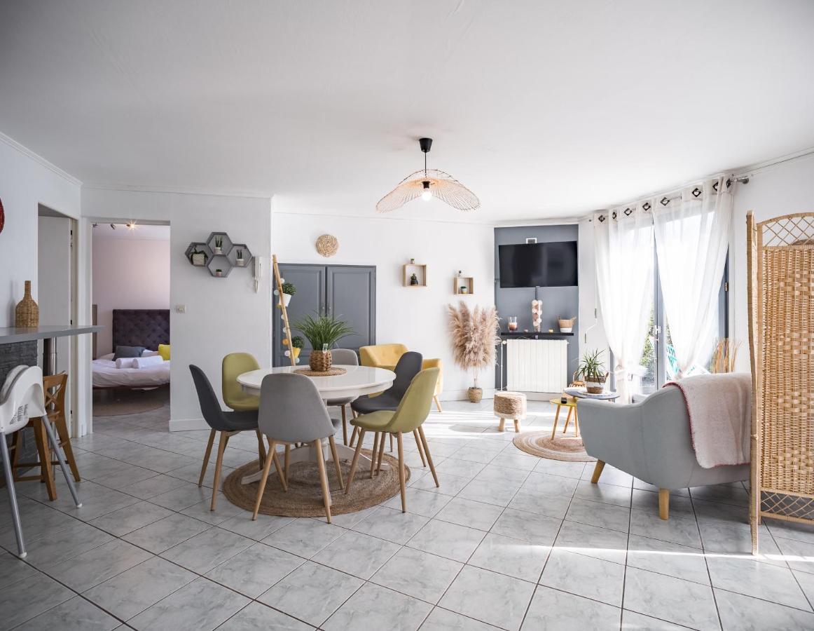 トロワSun House - Terrasse Parking Prive Gratuitアパートメント エクステリア 写真