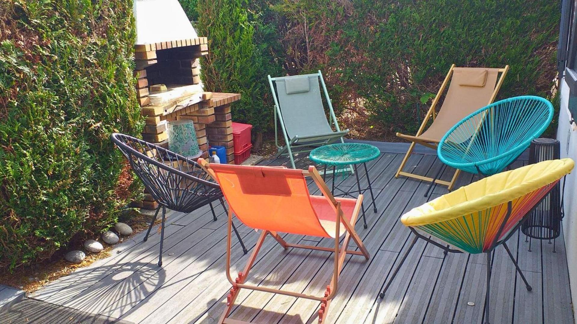 トロワSun House - Terrasse Parking Prive Gratuitアパートメント エクステリア 写真